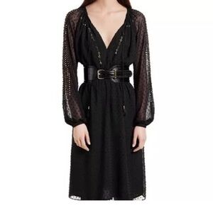 Altuzarra x Target Elegant Black Sheer Dress size 2